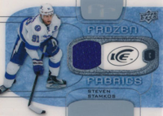 NHL 2015-16 Upper Deck Ice Frozen Fabrics - No FF-SS - Steven Stamkos