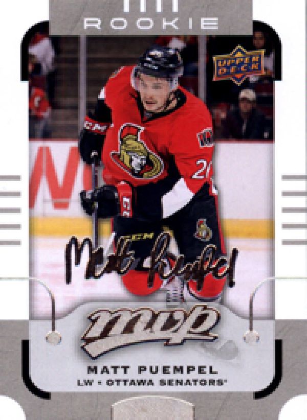 NHL 2015-16 Upper Deck MVP Silver Script - No 196 - Matt Puempel