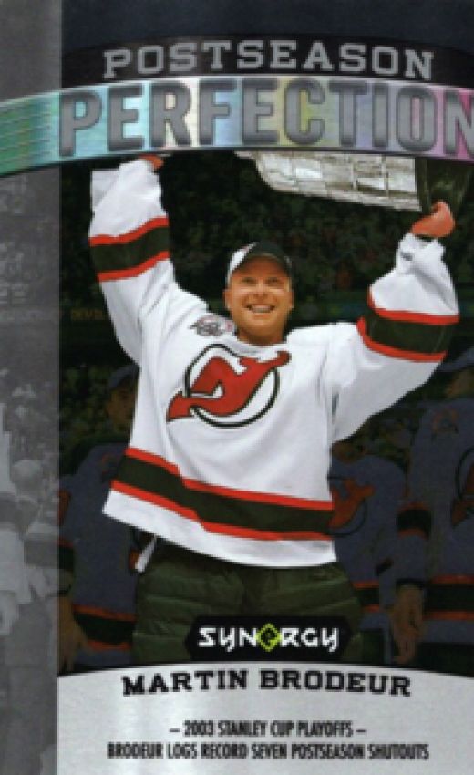 NHL 2018-19 Synergy Postseason Perfection - No PS-19 - Martin Brodeur