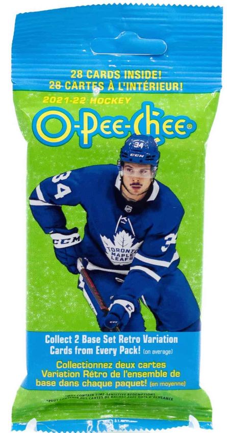 NHL 2021-22 O-Pee-Chee Fat Pack