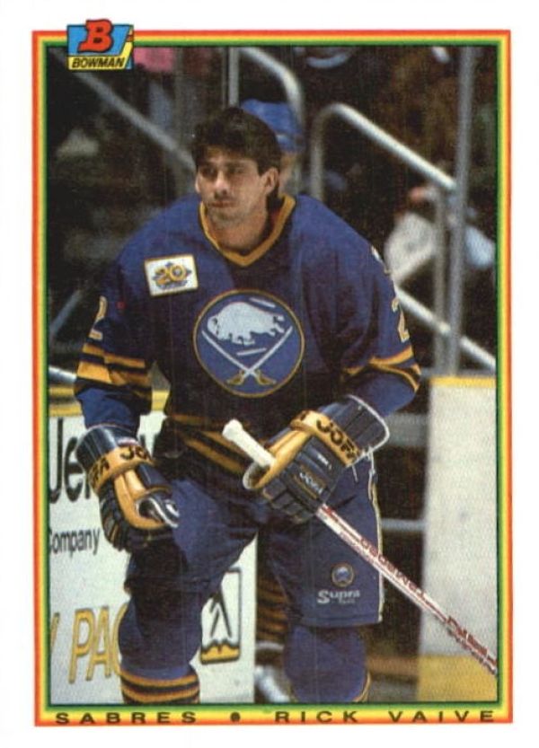 NHL 1990-91 Bowman - No 250 - Rick Vaive