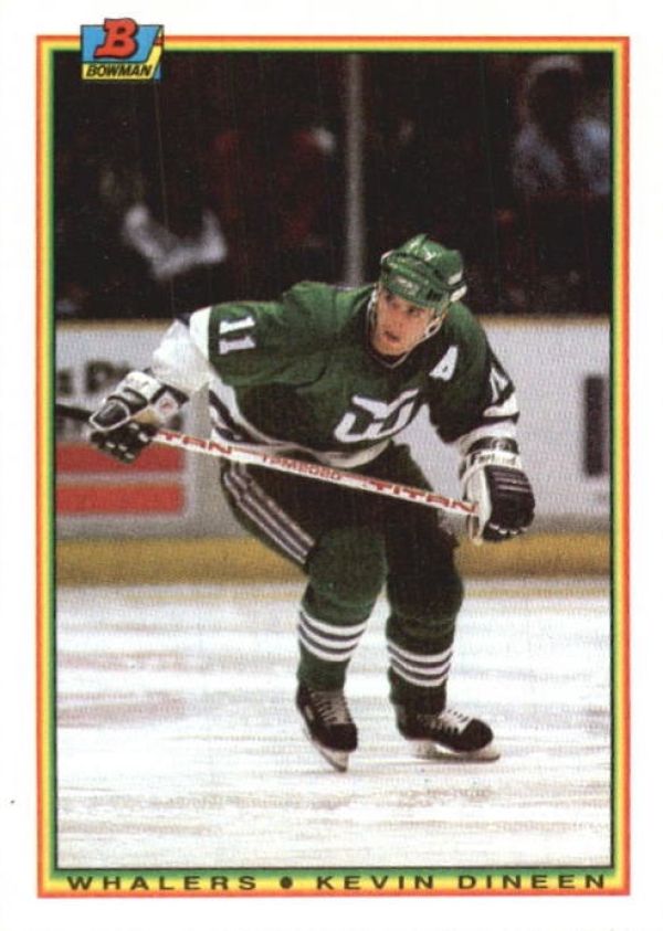 NHL 1990-91 Bowman - No 261 - Kevin Dineen