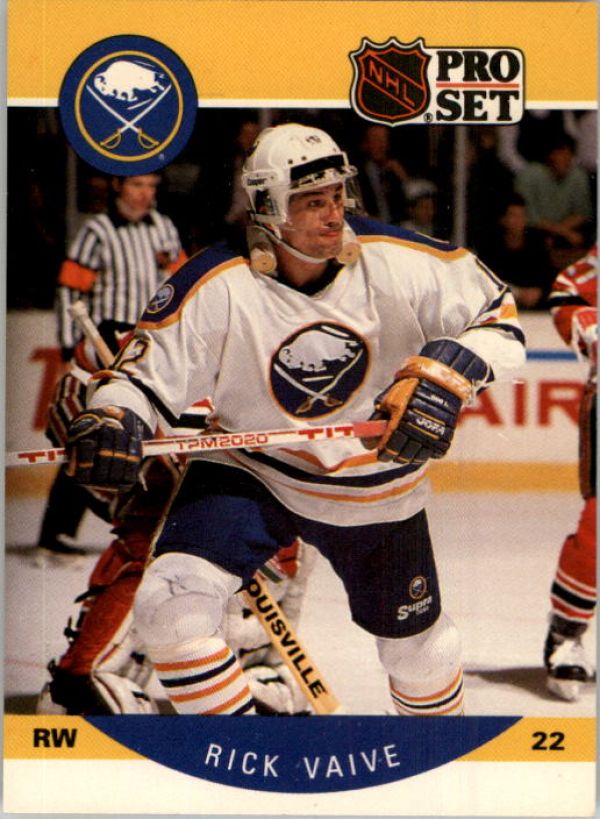 NHL 1990-91 Pro Set - No. 32 - Rick Vaive