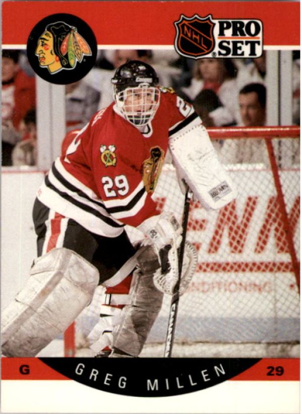 NHL 1990-91 Pro Set - No. 56 - Greg Millen
