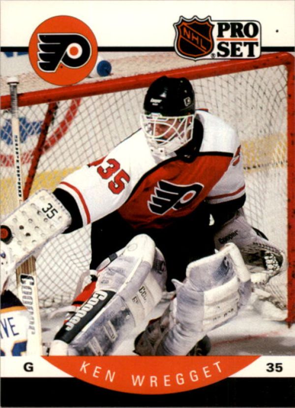 NHL 1990-91 Pro Set - No 226 - Ken Wregget