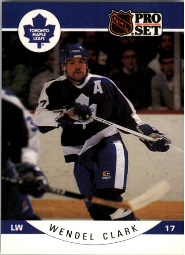 NHL 1990-91 Pro Set - No 276 - Wendel Clark
