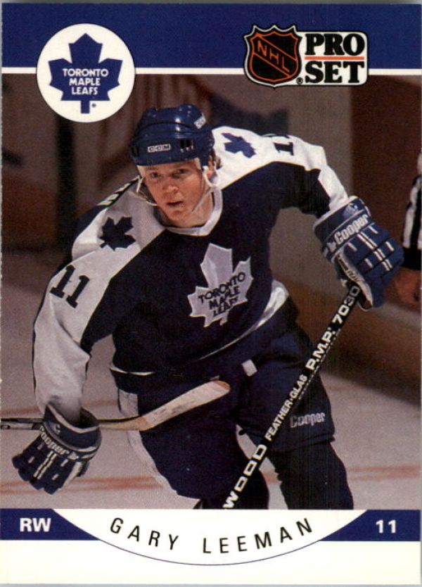 NHL 1990-91 Pro Set - No 283 - Gary Leeman