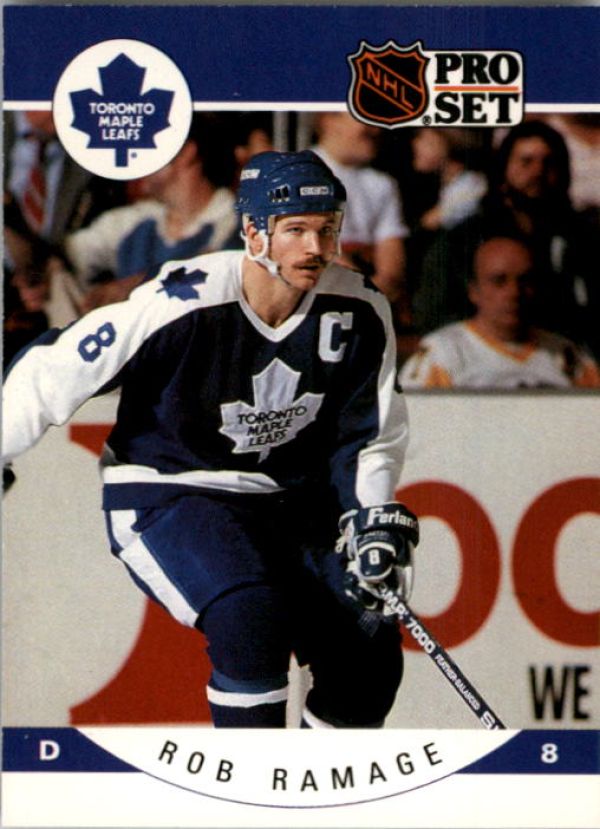 NHL 1990-91 Pro Set - No 288 - Rob Ramage