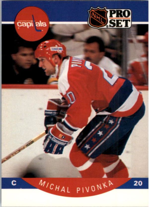 NHL 1990-91 Pro Set - No. 319 - Michal Pivonka