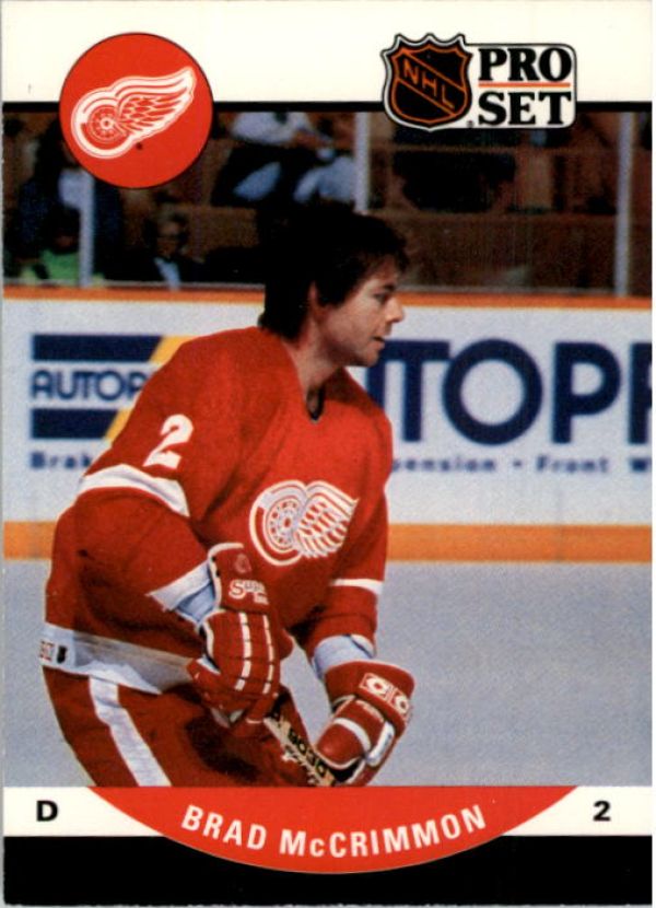 NHL 1990-91 Pro Set - No. 438 - Brad McCrimmon