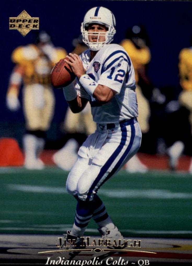 NFL 1995 Upper Deck - No 242 - Jim Harbaugh