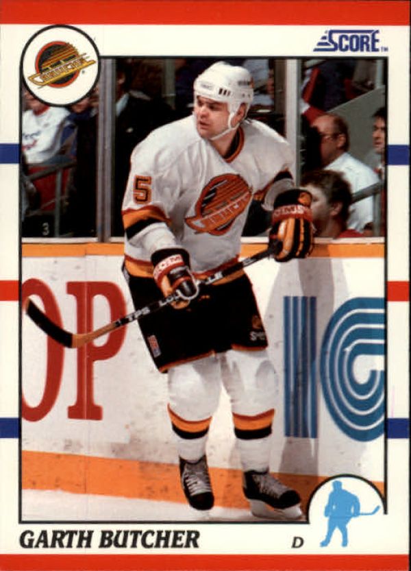 NHL 1990-91 Score - No 18 - Garth Butcher