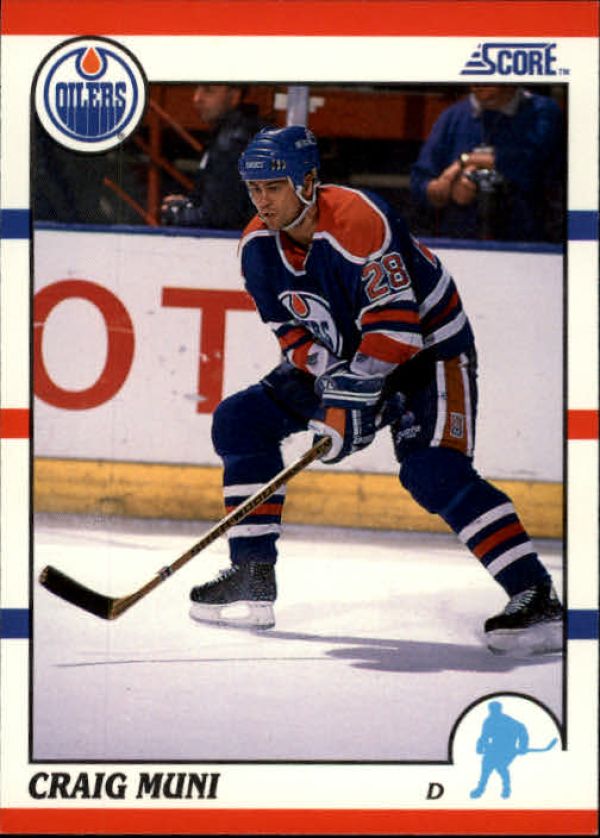 NHL 1990-91 Score - No. 38 - Craig Muni