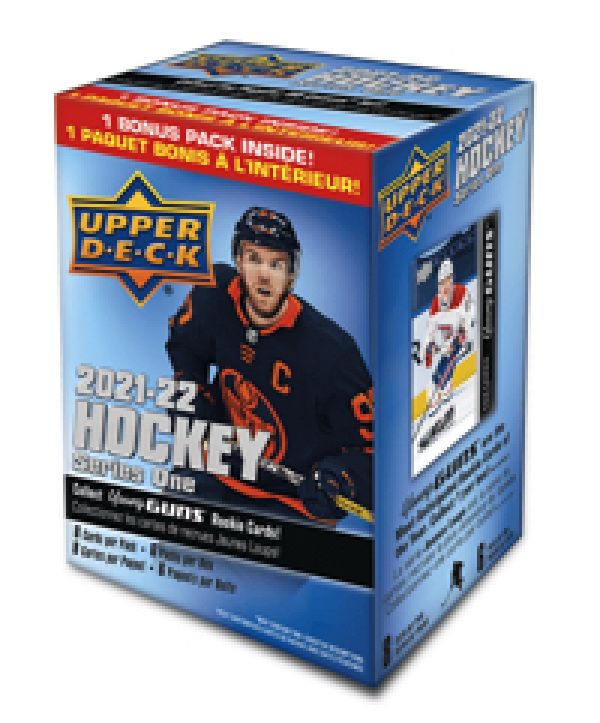 NHL 2021-22 Upper Deck Series 1 Blaster Box
