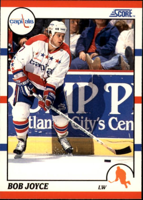 NHL 1990-91 Score - No. 291 - Bob Joyce