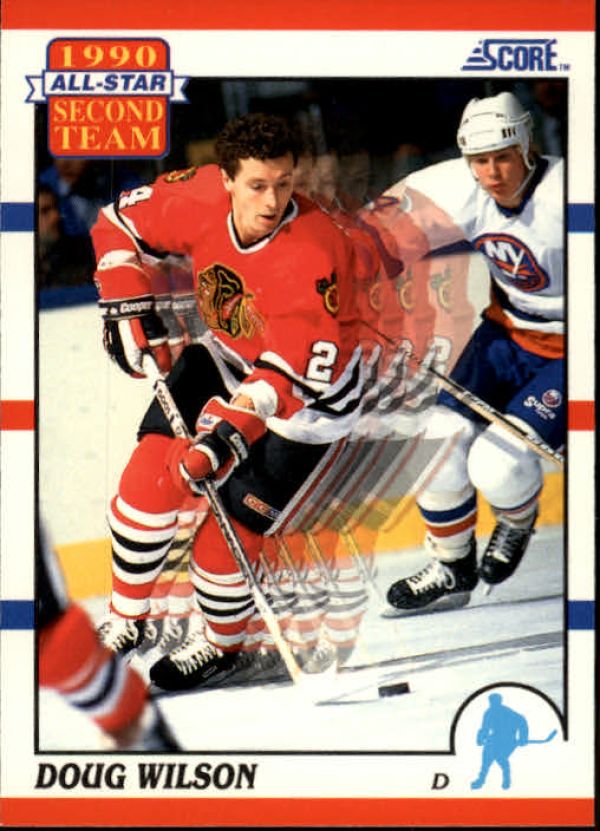 NHL 1990-91 Score - No. 320 - Doug Wilson