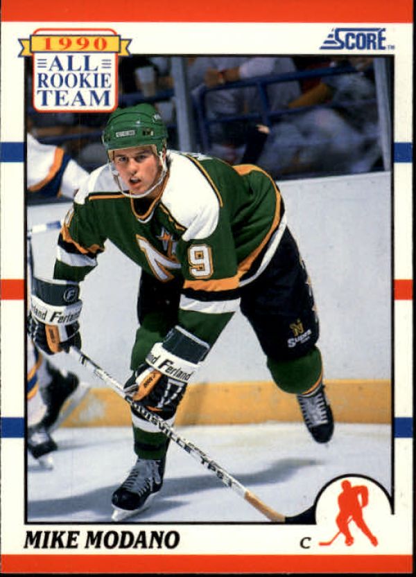 NHL 1990-91 Score - No. 327 - Mike Modano
