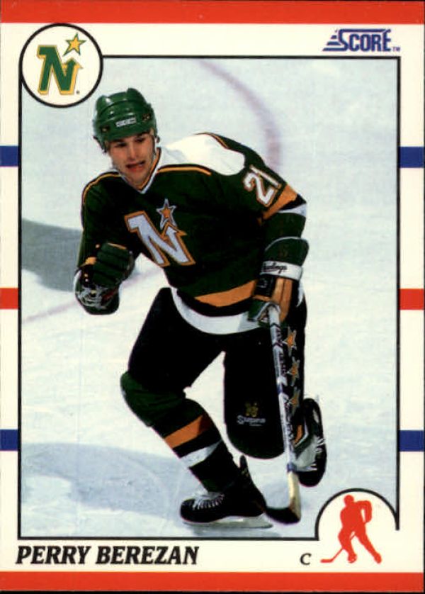NHL 1990-91 Score - No. 379 - Perry Berezan