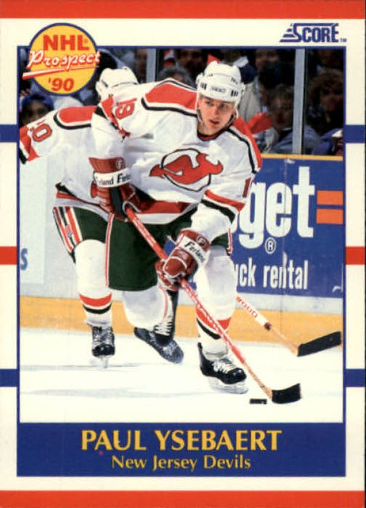 NHL 1990-91 Score Canadian - No 406 - Paul Ysebaert