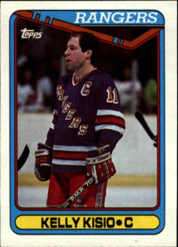 NHL 1990-91 Topps - No. 239 - Kelly Kisio