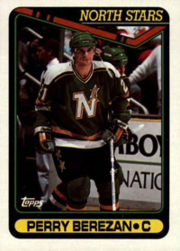 NHL 1990-91 Topps - No. 357 - Perry Berezan