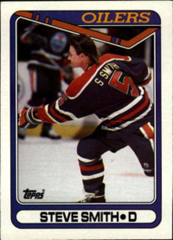 NHL 1990-91 Topps - No. 368 - Steve Smith