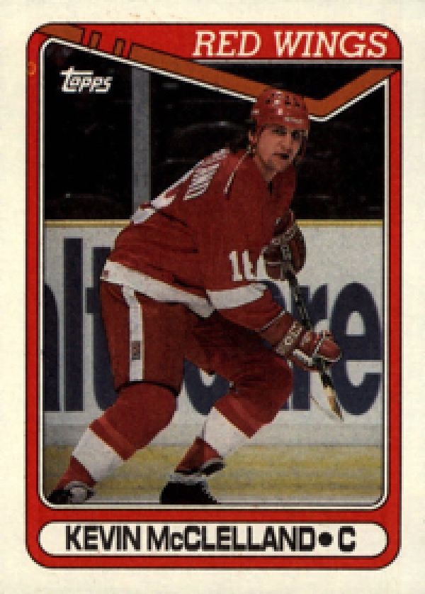 NHL 1990-91 Topps - No. 389 - Kevin McClelland
