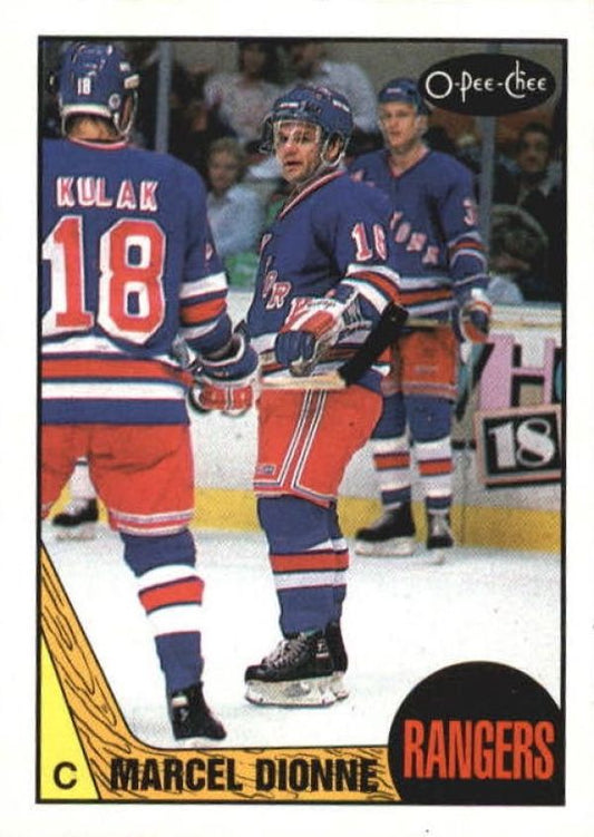 NHL 1987-88 O-Pee-Chee - No 129 - Marcel Dionne