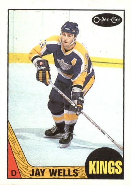 NHL 1987-88 O-Pee-Chee - No 151 - Jay Wells