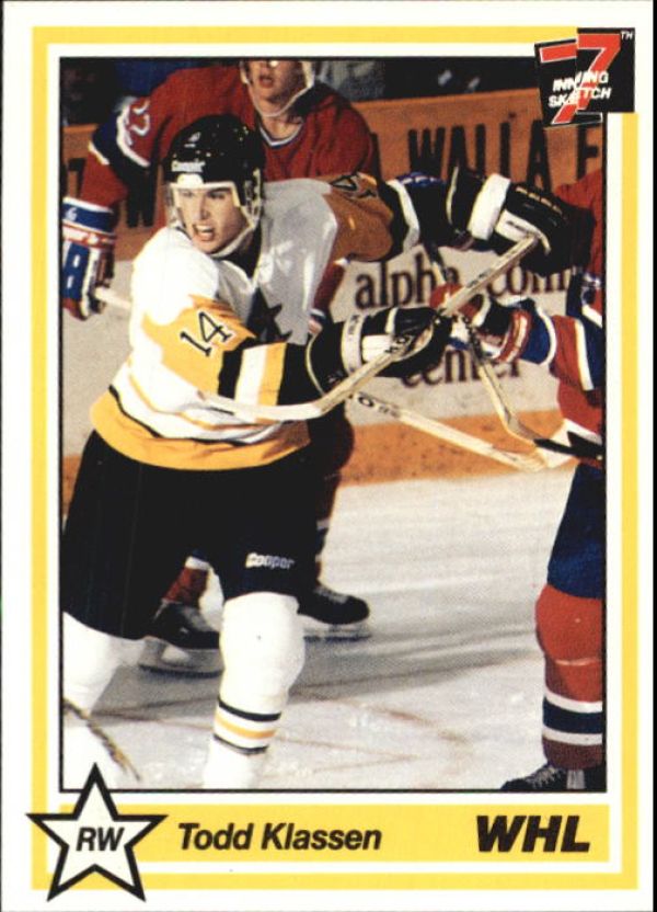 NHL 1990-91 7th Inning Sketch WHL - No 111 - Todd Classes