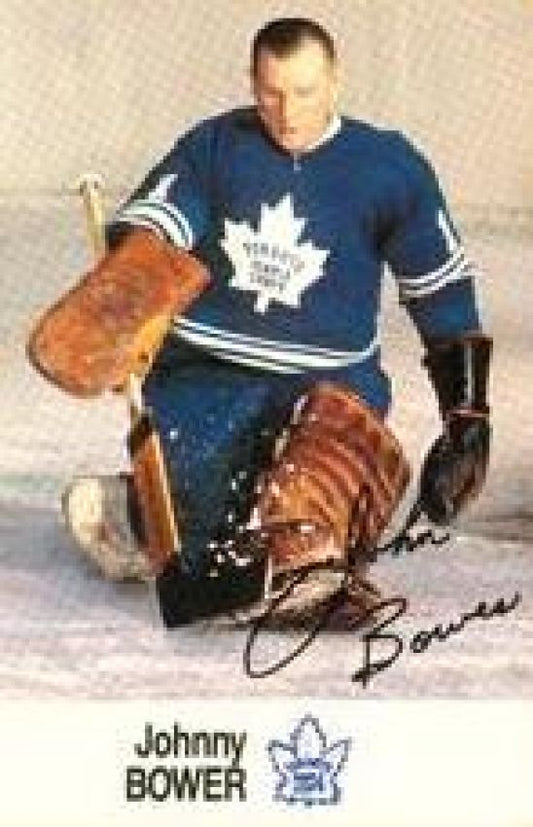 NHL 1988-89 Esso All-Stars - No 4 - Johnny Bower
