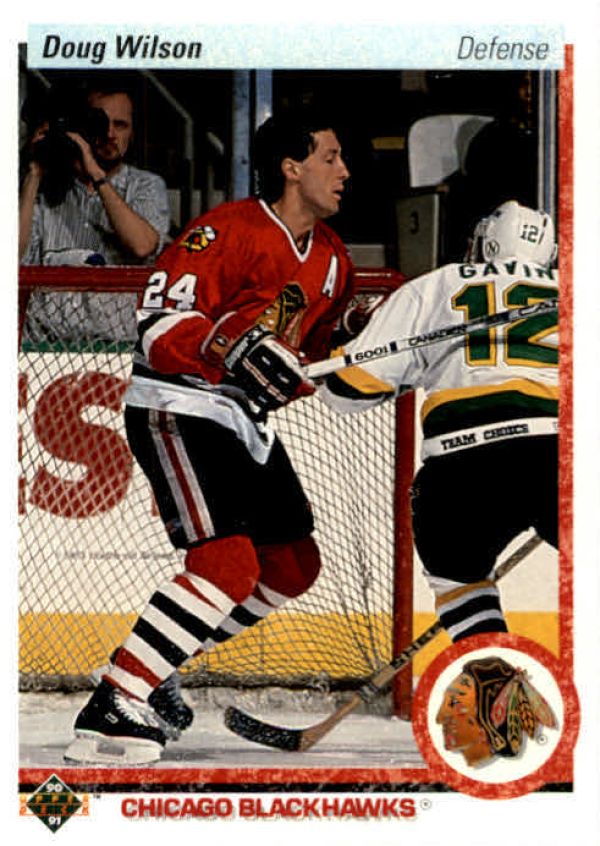NHL 1990-91 Upper Deck - No. 223 - Doug Wilson