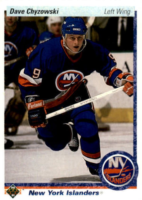 NHL 1990-91 Upper Deck - No. 228 - Dave Chyzowski