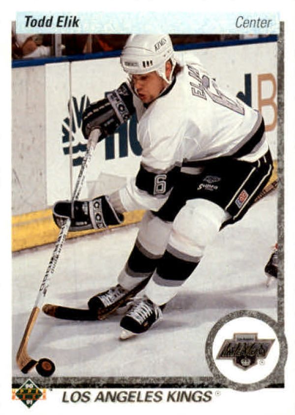 NHL 1990-91 Upper Deck - No. 233 - Todd Elik