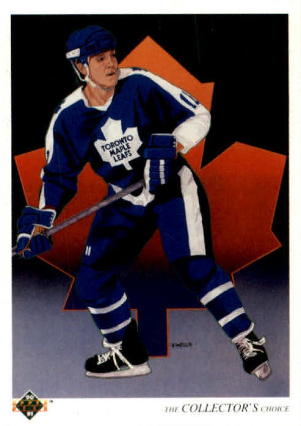 NHL 1990-91 Upper Deck - No. 310 - Gary Leeman