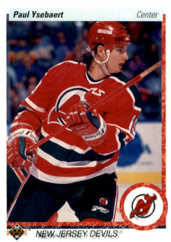 NHL 1990-91 Upper Deck - No. 375 - Paul Ysebaert