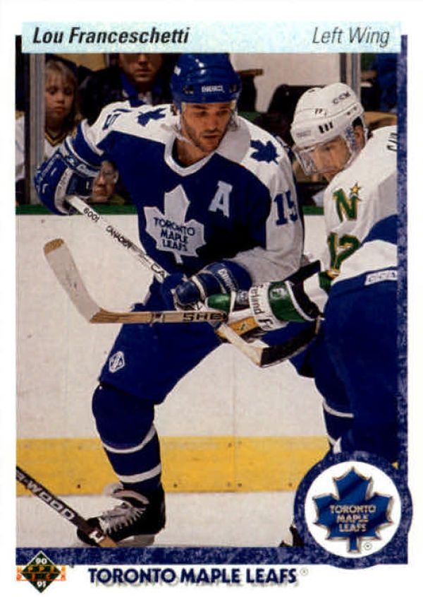 NHL 1990-91 Upper Deck - No. 396 - Lou Franceschetti