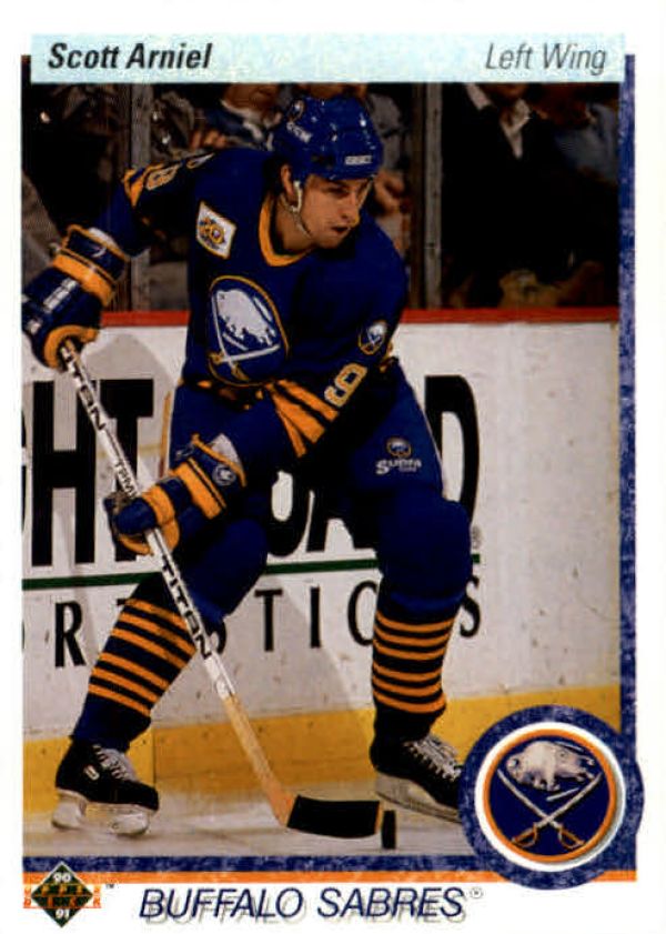 NHL 1990-91 Upper Deck - No. 397 - Scott Arniel