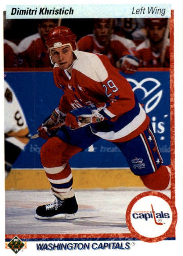 NHL 1990-91 Upper Deck - No 537 - Dimitri Khristich