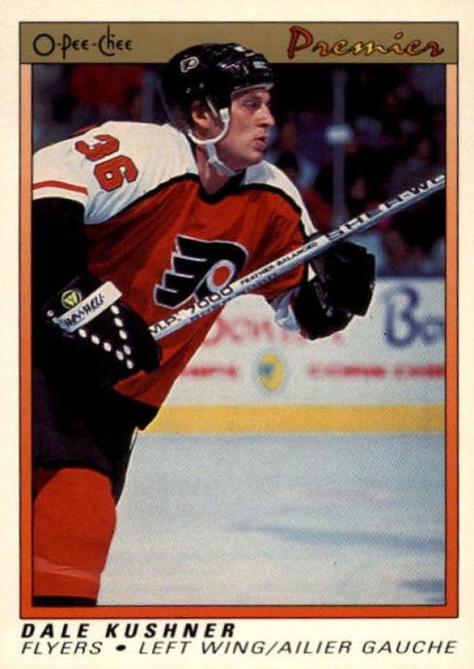 NHL 1990-91 OPC Premier - No 54 - Dale Kushner