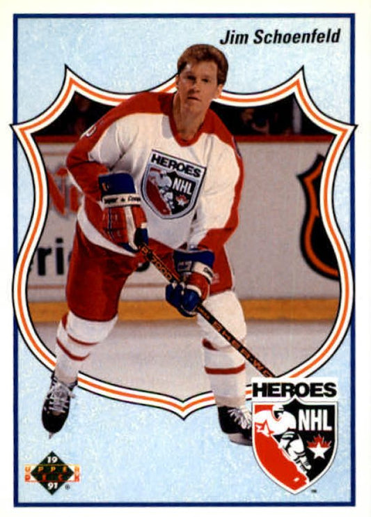 NHL 1990-91 Upper Deck French - No 505 - Jim Schoenfeld