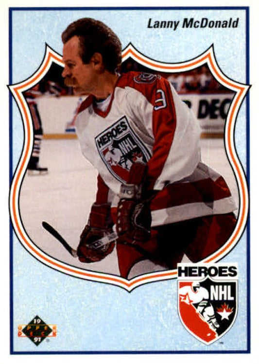 NHL 1990-91 Upper Deck French - No 508 - Lanny McDonald