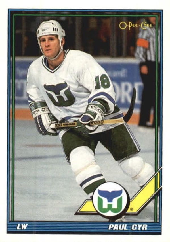 NHL 1991-92 O-Pee-Chee - No 73 - Paul Cyr