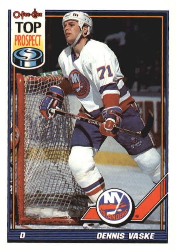 NHL 1991-92 O-Pee-Chee - No. 230 - Dennis Vaske