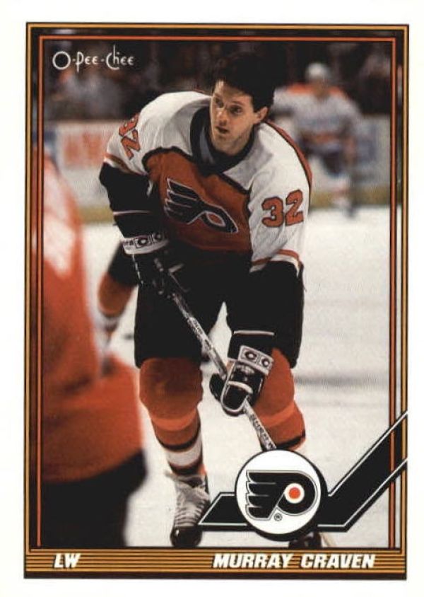 NHL 1991-92 O-Pee-Chee - No. 254 - Murray Craven