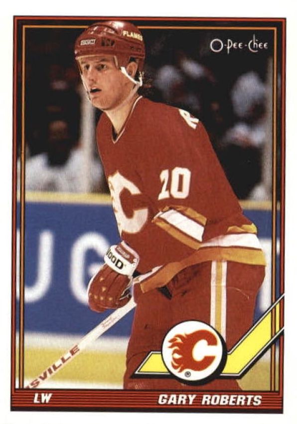 NHL 1991-92 O-Pee-Chee - No. 320 - Gary Roberts