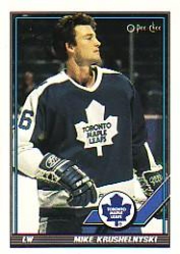 NHL 1991-92 O-Pee-Chee - No. 324 - Mike Krushelnyski