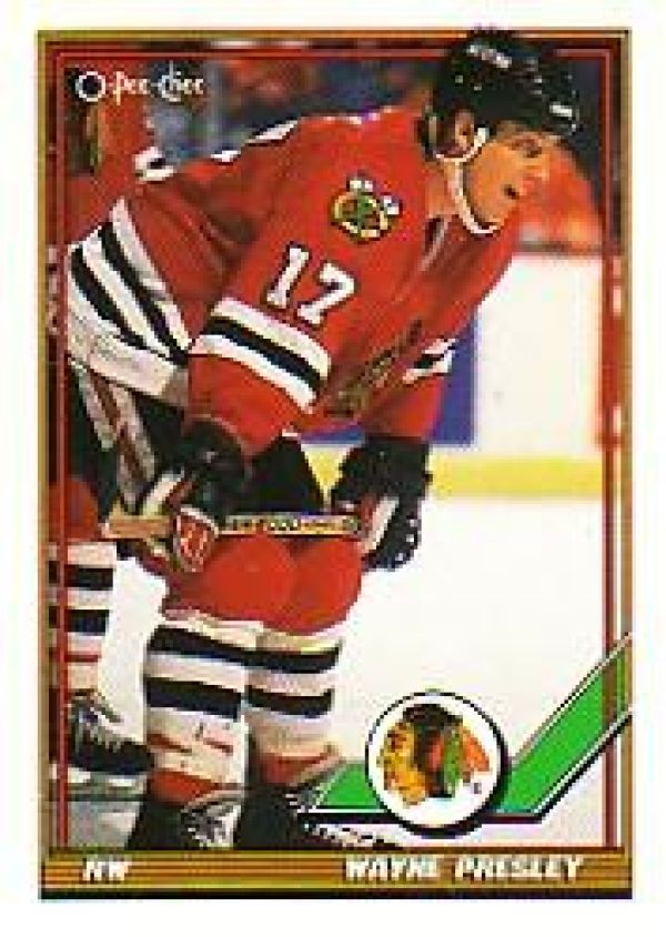NHL 1991-92 O-Pee-Chee - No 385 - Wayne Presley