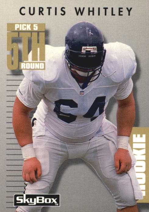 NFL 1992 SkyBox Prime Time - No 244 - Curtis Whitley