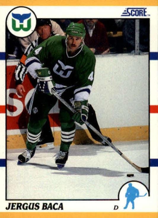 NHL 1990-91 Score Rookie & Traded - No 101T - Jergus Baca